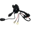 Marine Sport Lighting 12V-24V Marine Starboard GREEN and Port RED LED light set with Black Shell PR MSPS12BSGR